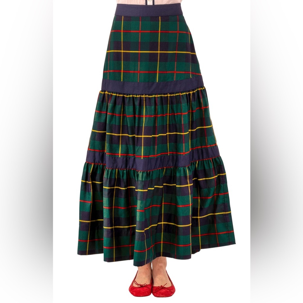Gretchen Scott Ipanema Skirt - Plaidly Cooper - Picture 4 of 9